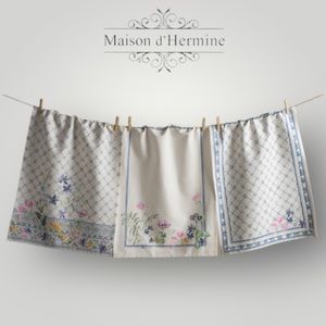 Maison d' Hermine Faience Kitchen Towel Set